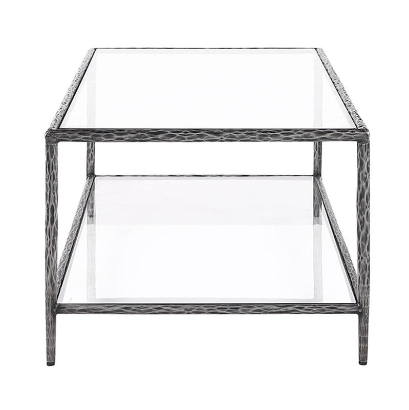 Helma Gunmetal Coffee Table - Ornate Home