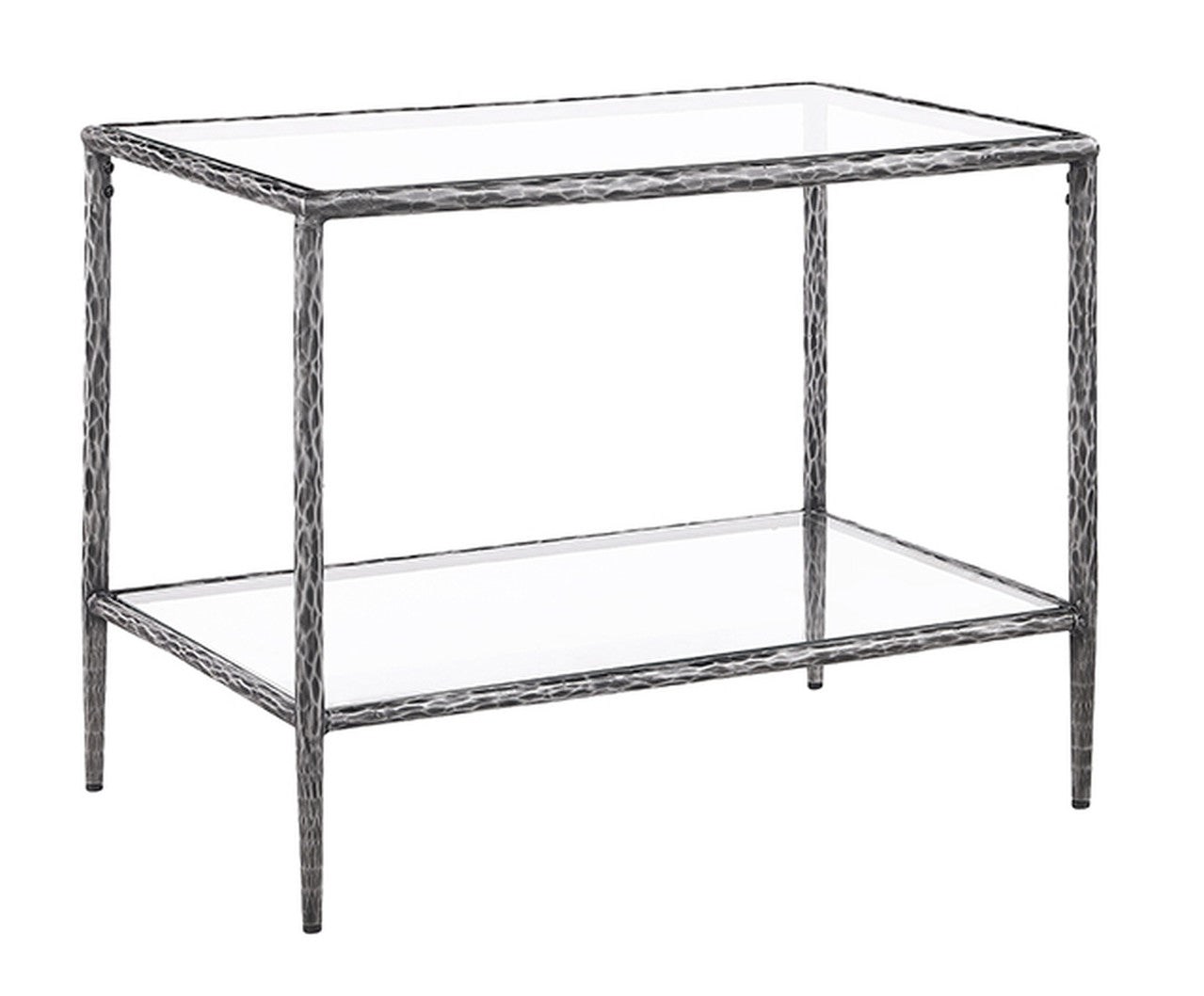 Helma Gunmetal End Table - Ornate Home