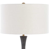 Helston Dark Charcoal Table Lamp - Ornate Home