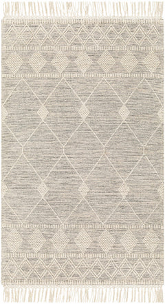 Hemingway Wool Rug with Tassels - Clearance - Ornate Home