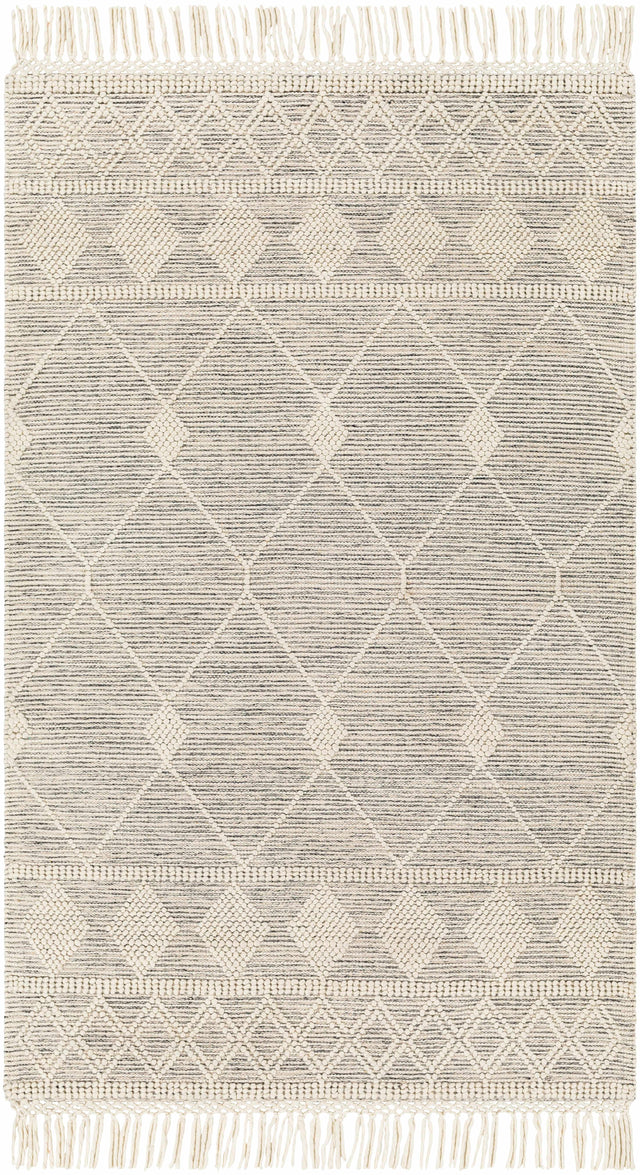 Hemingway Wool Rug with Tassels - Clearance - Ornate Home