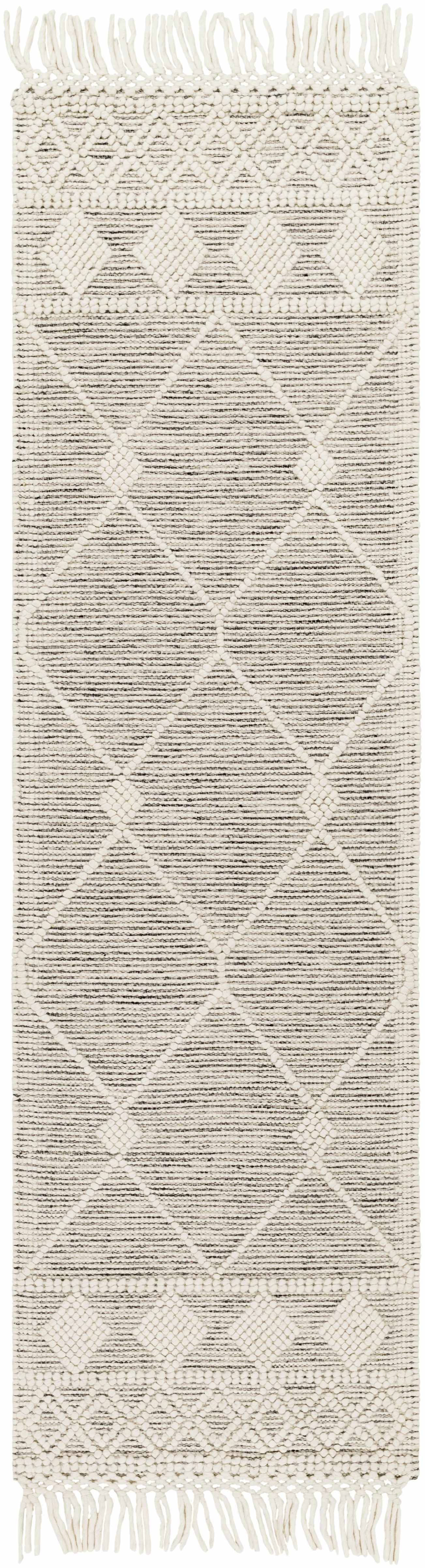Hemingway Wool Rug with Tassels - Clearance - Ornate Home