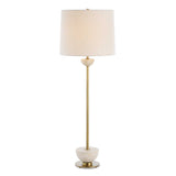 Hemisphere Brass Buffet Lamp - Ornate Home