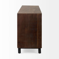 Hemlock Brown Wood Sideboard