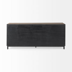 Hemlock Brown Wood Sideboard