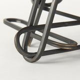 Henderson Black 7.7"H Metal Paperclip Decorative Object - Ornate Home