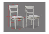 Henderson Driftwood 5-Piece Dining Set - Ornate Home
