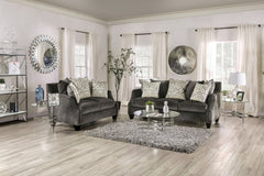 Hendon Gray Loveseat - Ornate Home