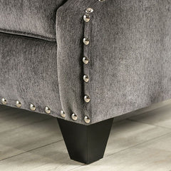 Hendon Gray Loveseat - Ornate Home