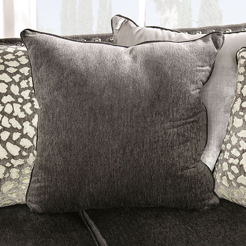 Hendon Gray Loveseat - Ornate Home