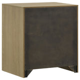 Hendricks Light Oak 4-piece California King Bedroom Set - Ornate Home