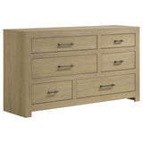 Hendricks Light Oak 4-piece Queen Bedroom Set - Ornate Home