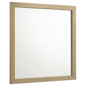 Hendricks Light Oak Dresser Mirror - Ornate Home