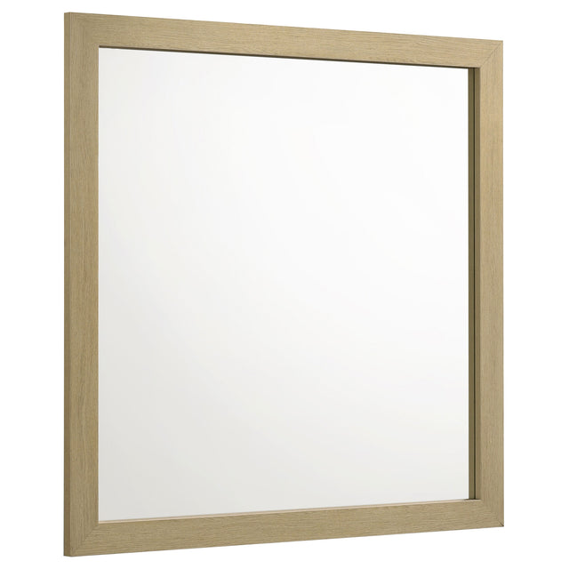 Hendricks Light Oak Dresser Mirror - Ornate Home