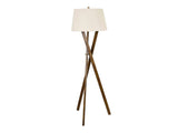 Hendrix Brass Floor Lamp - Ornate Home