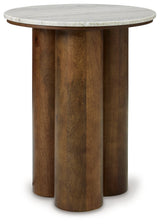 Henfield Beige/Brown Accent Table (Online Special Price) - Ornate Home