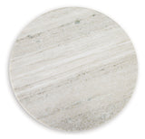 Henfield Beige/Brown Accent Table - Ornate Home