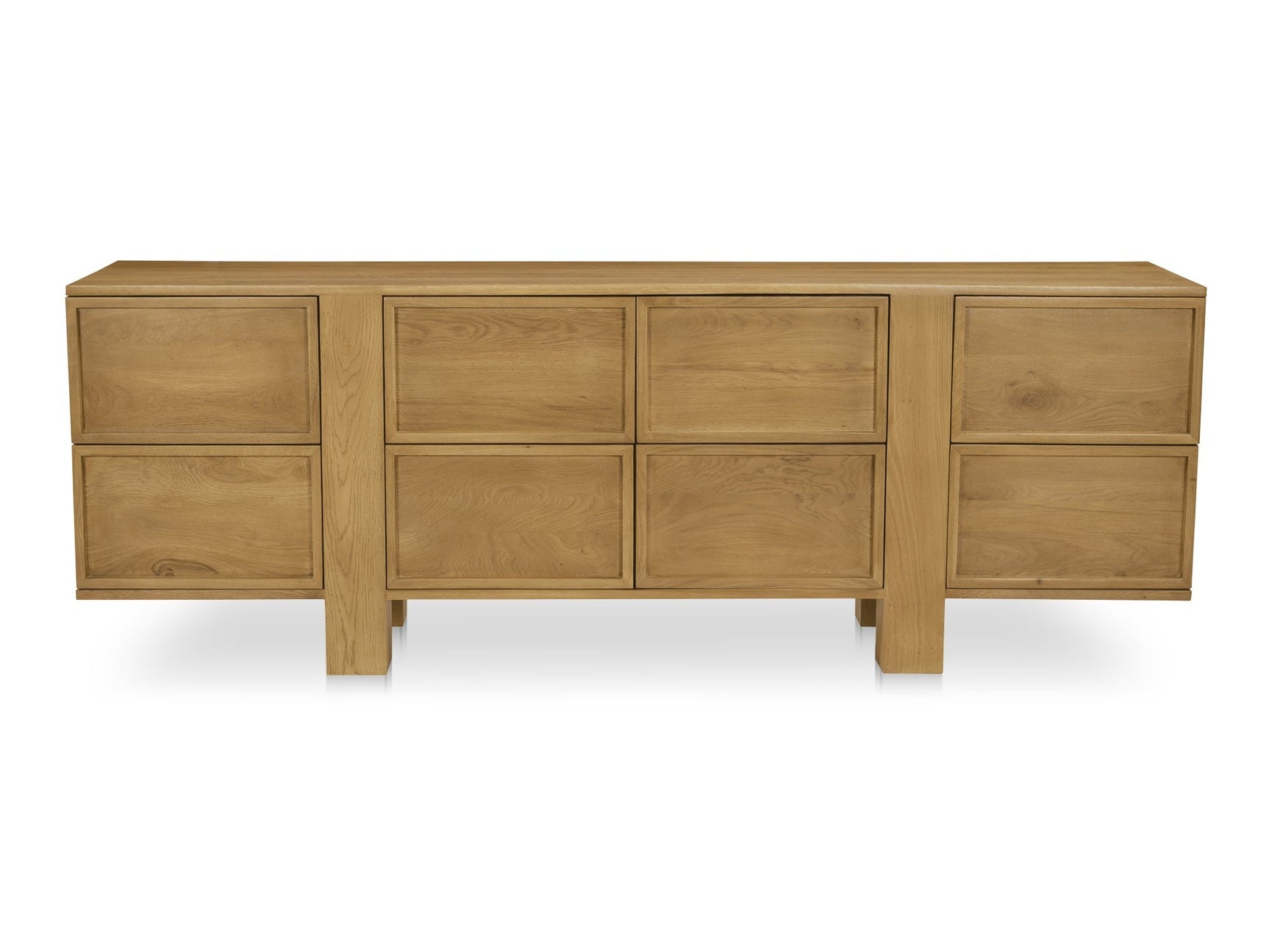 Henley Brown 8 Drawer Dresser - Ornate Home