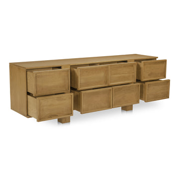 Henley Brown 8 Drawer Dresser - Ornate Home