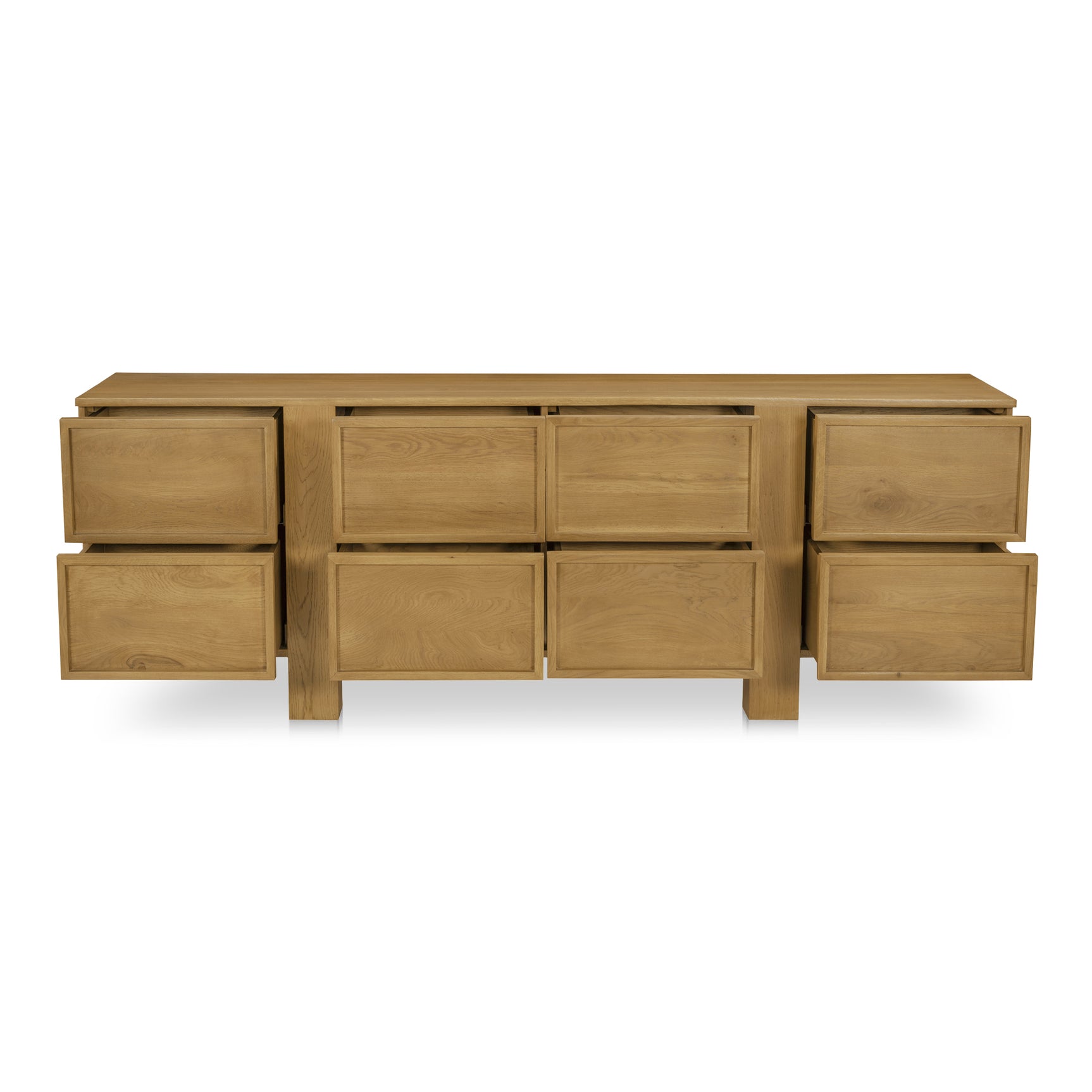 Henley Brown 8 Drawer Dresser - Ornate Home