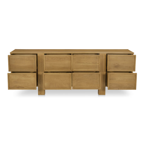 Henley Brown 8 Drawer Dresser - Ornate Home