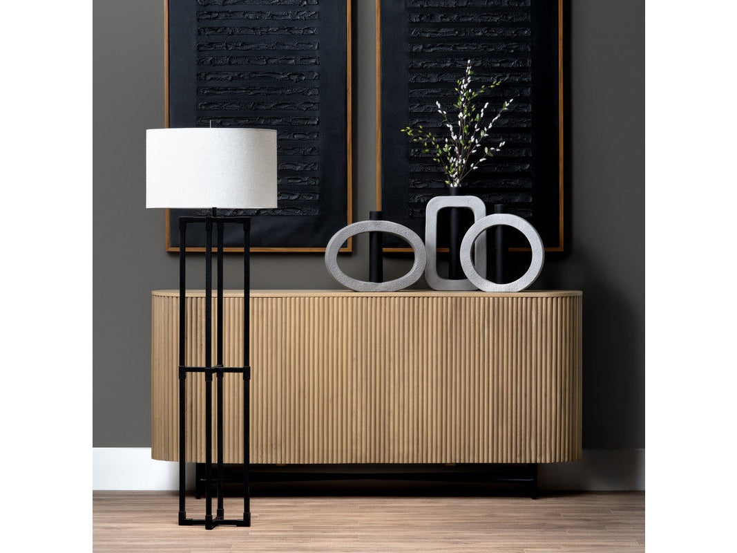 Henley Brown/Black Sideboard - Ornate Home