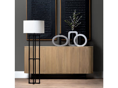 Henley Brown/Black Sideboard - Ornate Home