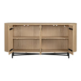 Henley Brown/Black Sideboard - Ornate Home