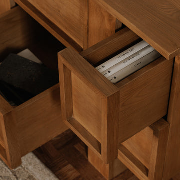Henley Brown Nightstand - Ornate Home