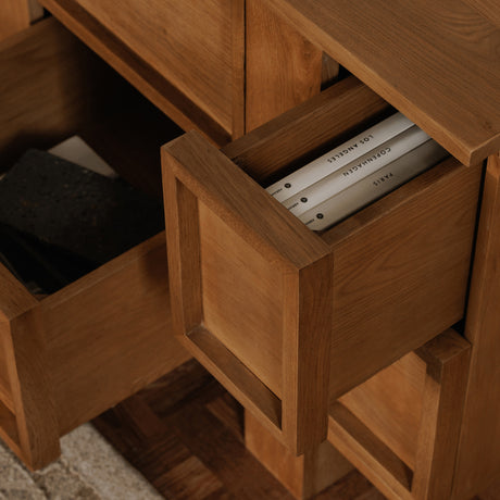 Henley Brown Nightstand - Ornate Home