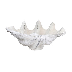 Henley White Resin Shell Sculpture - Ornate Home