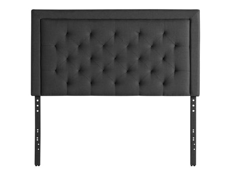 Hennessy Charcoal King Headboard - Ornate Home