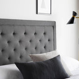 Hennessy Charcoal Queen Headboard - Ornate Home