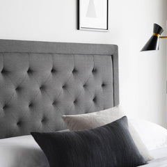 Hennessy Charcoal Queen Headboard - Ornate Home