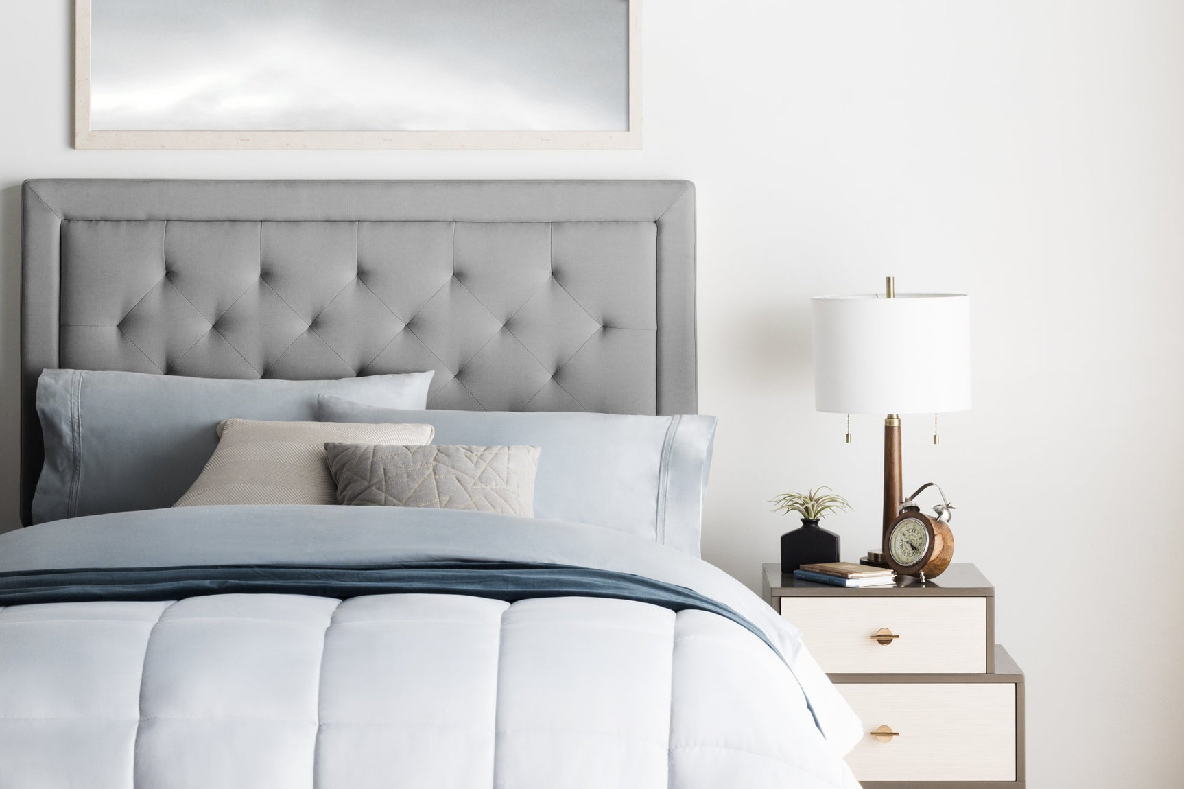 Hennessy Stone Queen Headboard - Ornate Home