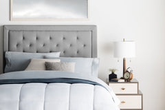 Hennessy Stone Queen Headboard - Ornate Home