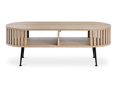 Henrich Natural Coffee Table - Ornate Home