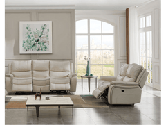 Henricus Beige Sofa & Loveseat - Ornate Home