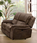 Henricus Dark Brown Sofa & Loveseat - Ornate Home
