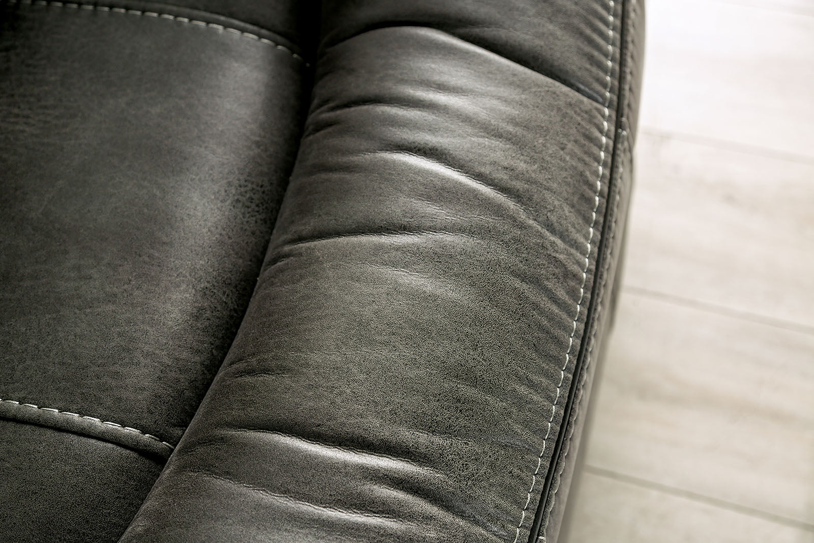 Henricus Dark Gray Sofa & Loveseat - Ornate Home