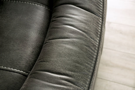 Henricus Dark Gray Sofa & Loveseat - Ornate Home