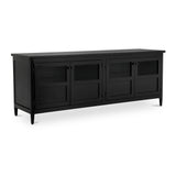 Henry Black Metal Media Unit - Ornate Home