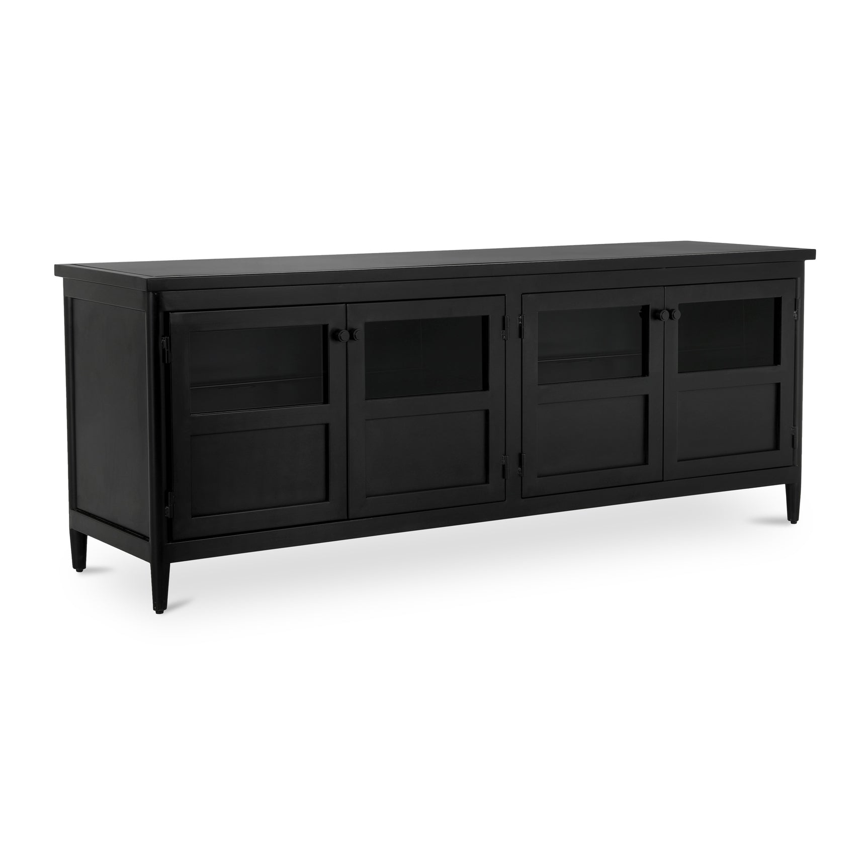 Henry Black Metal Media Unit - Ornate Home
