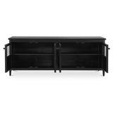 Henry Black Metal Media Unit - Ornate Home