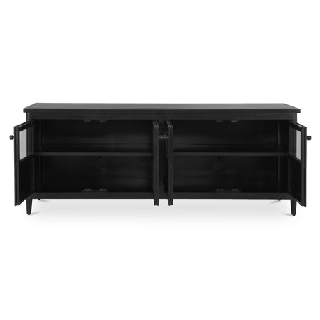 Henry Black Metal Media Unit - Ornate Home
