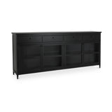 Henry Black Metal Sideboard - Ornate Home