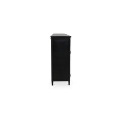 Henry Black Metal Sideboard - Ornate Home