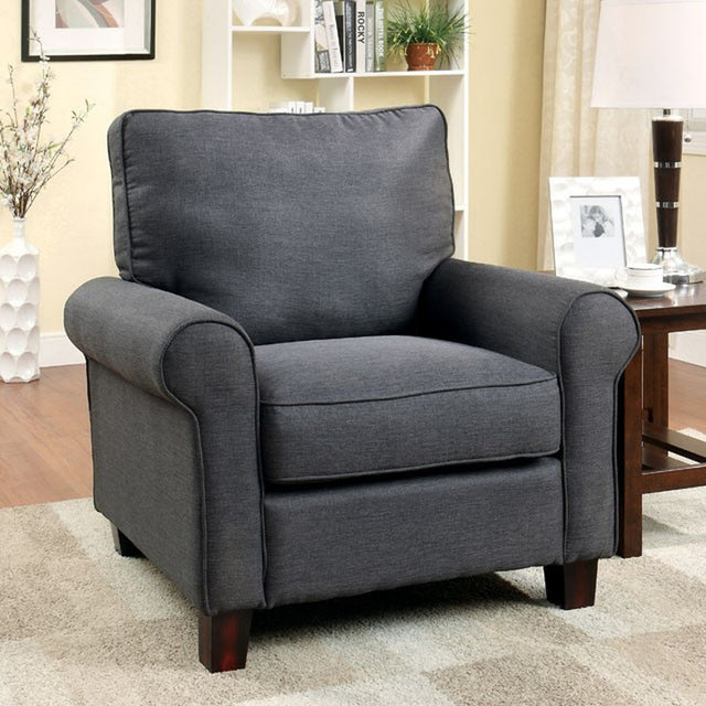 Hensel Gray Chair - Ornate Home