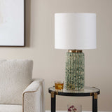 Hensley Ivory/Green Table Lamp - Ornate Home