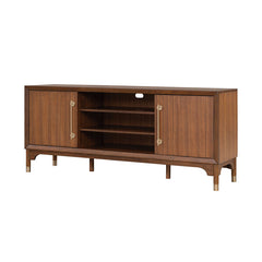 Hepburne Walnut 70" TV Stand - Ornate Home